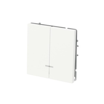 Переключатель 2-кл. KANT с подсветкой бел. магнолия DKC 7000144