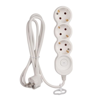 Удлинитель EX-03GS-500 (3х5) заземл. выкл. JazzWay 5065185