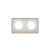 Рамка 2-м KANT IP44 ванильн. марципан DKC 7015944