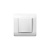 Розетка NEW3-E 16А IP44 с заземл. защ. шторки с крышкой бел. CHINT 431550