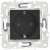 Розетка SKANDY 16А с заземл. без защ. шторок SK-R05Bl черн. IEK SK-R11-16-K02