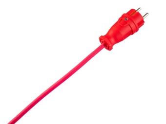 Удлинитель на треугольной катушке 4х50м без заземл. 16А IP44 3.5кВт КГ 2х2.5 УКП КОСМОС YKTKsm50m-4g(2.5)KG