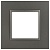 Рамка 1-м Elegance 14-5011-16 Classic для розеток и выключателей титан Эра Б0065823