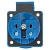 Розетка панельная 112 скрытая 2P+PЕ 16А 220В IP44 с защ. крышкой EKF ps-112-16-220 Розетка панельная 112 скрытая 2P+PЕ 16А 220В IP44 с защ. крышкой EKF ps-112-16-220