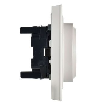 Розетка 2-м СП BRITE РС12-3-БрЖ 16А в сборе с заземл. без защ. шторок жемчуж. IEK BR-R21-16-K36-F