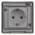 Розетка Эксперт 11-2502-01 2P+E IP55 шторки 16А-250В ОУ бел. Эра Б0063280