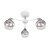 Светильник Jasper 60Вт E27х3 IP20 подвесной Freya FR5225PL-03W