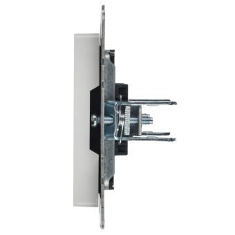 Заглушка с суппортом BRITE МЗ10-БрБ механизм бел. IEK BR-PL10-K01