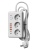Удлинитель с сетевым фильтром 3х1.5м 10А 4USB + 2USBC 2500Вт ПВС 3х1 прямоуг. бел. КОСМОС FKsm1.5m-3gPF(W)USB Удлинитель с сетевым фильтром 3х1.5м 10А 4USB + 2USBC 2500Вт ПВС 3х1 прямоуг. бел. КОСМОС FKsm1.5m-3gPF(W)USB