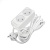 Удлинитель 2х3м без заземл. 10А IP20 2.2кВт ПВС 2х1 бел. DOMTOK 2346