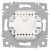 Выключатель 1-кл. СП Accent 6-102-09 10А IP20 250В с подсветкой AL/CU титан Intro Б0063460