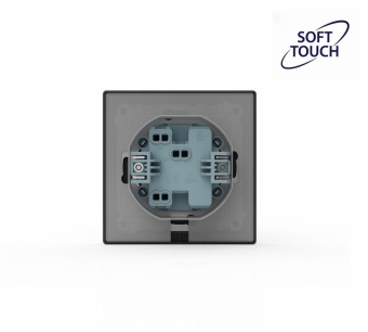 Переключатель 1-кл. СП Pixel IP44 механизм карбон TOKOV ELECTRIC TKE-PX-P1-C14-IP44