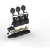 Колодка 3-м с заземл. 16A IP44 KX-3e-B-IP44 каучук. черн. Эра Б0068453