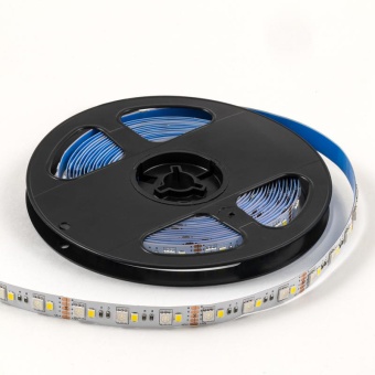 Лента светодиодная 12В 10Вт/м RGBW smd5050+2835 120д/м IP20 подложка 10мм (уп.5м) OGM LSE-272