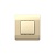 Переключатель перекрестный 1-кл. NEW3-E 10А шампань CHINT 431384