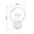 Лампа светодиодная 1Вт шар d45 6LED прозрачная тепл. бел. E27 эффект лампы накаливания Neon-Night 405-126 Лампа светодиодная 1Вт шар d45 6LED прозрачная тепл. бел. E27 эффект лампы накаливания Neon-Night 405-126