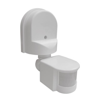 Датчик движения настенный 11м 1200Вт 7мин бел. IONICH 2203