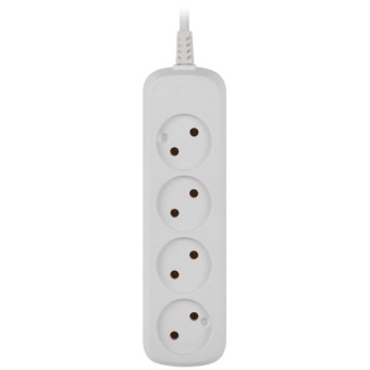 Удлинитель 4х5м без заземл. ПВС 2х0.75 UDL-10-450 Greenline Эра Б0065063