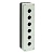 Корпус КП106 6 кнопок бел. EKF cpb-106-w