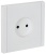 Розетка СП FORTE&PIANO FP218 10А без заземл. без защ. шторок винт. крепл. бел. IEK FP-R10-10-K01