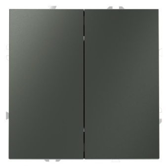 Переключатель проходной 2-кл. СП S70 10А механизм титан Voltum VLS020306