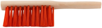 Щетка-сметка искусств. щетина деревянная ручка 3-х рядная 280мм КУРС 68031