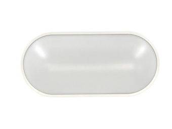 Светильник светодиодный WP 15 C 12W OP 840 W10L22 WH 220х106х60мм 12Вт 4000К IP65 ЖКХ овал. пылевлагозащ. бел. Русский Свет 15071524499