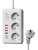 Удлинитель с сетевым фильтром 3х1.5м 10А 4USB + 2USBC 2500Вт ПВС 3х1 прямоуг. бел. КОСМОС FKsm1.5m-3gPF(W)USB Удлинитель с сетевым фильтром 3х1.5м 10А 4USB + 2USBC 2500Вт ПВС 3х1 прямоуг. бел. КОСМОС FKsm1.5m-3gPF(W)USB
