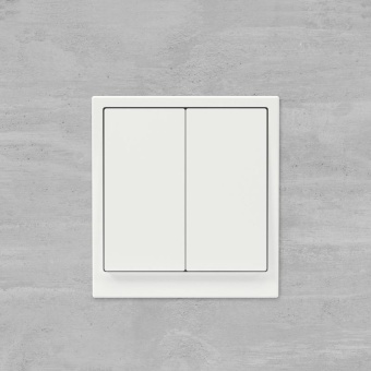 Выключатель 2-кл. KANT бел. магнолия DKC 7000104