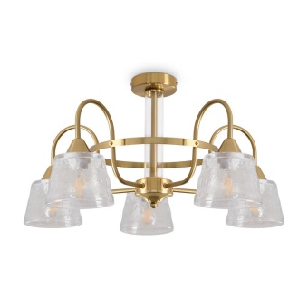 Светильник Caramel 5х60Вт E27 IP20 подвесной Freya FR5522PL-05BS1