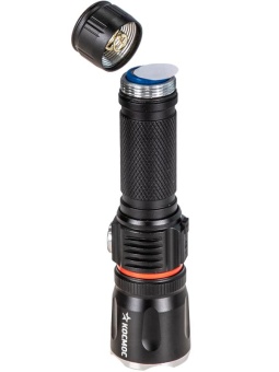 Фонарь ручной аккум. 4Вт T6LED/Li-ion18650 1200мА.ч алюм. КОСМОС (KOC811Lit)