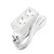 Удлинитель 2х3м с заземл. 16А IP20 3.5кВт ПВС 3х1 бел. DOMTOK 2386