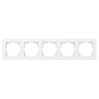 Рамка 5-м СП Accent 6-505-01 бел. Intro Б0063775