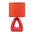 Светильник настольный JH2-01-og E14 IP20 170х100х300мм керамика; ткань; PVC-пластик оранж. JazzWay 5062290