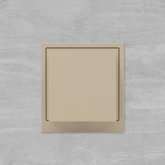 Вывод кабеля из стены KANT ванильн. марципан DKC 7015983