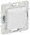 Розетка 1-м SKANDY 16А IP44 с заземл. защ. шторки с крышкой SK-R11W арктич. бел. IEK SK-R16-16-44-K01