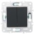Выключатель 2-кл. SKANDY 10А SK-V09G с индикацией графит IEK SK-V20-1-10-K53