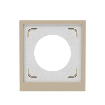 Рамка 1-м KANT IP44 ванильн. марципан DKC 7015942