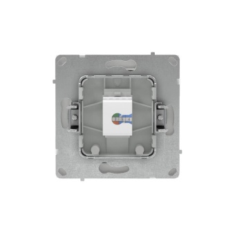 Розетка компьютерная 1-м KANT RJ45 кат.6A без шторки бел. магнолия DKC 7000673