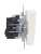 Розетка BRITE РСбш10-3-БрЖ 16А IP20 с заземл. защ. шторки с крышкой механизм жемчуж. IEK BR-R16-16-K36