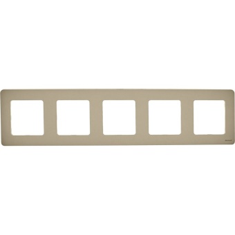 Рамка 5-м Inspiria шампань IEK 673978