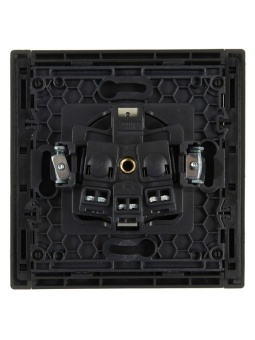 Розетка СП FORTE&PIANO FP316 16А с заземл. без защ. шторок винт. крепл. сер. IEK FP-R11-16-K03