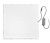 Светильник светодиодный ДВО CP 20 R 36W OP 940 W60L60 EL IP54 595х595х26мм 36Вт 4000К IP54 встраив. с БАП 3ч панель бел. Русский Свет 14062023251