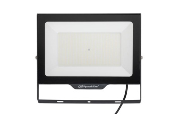 Прожектор светодиодный СДО FL 10 C 200W VW 840 BK CL 397х290х31.5мм 200Вт 4000К IP65 уличный черн. Русский Свет 15081023281