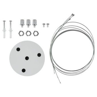Светильник светодиодный Geometria Ring SPO-134-W-40K-056 56Вт 4000К 4200Лм IP40 800х80 бел. подвесной драйвер внутри ЭРА Б0058906