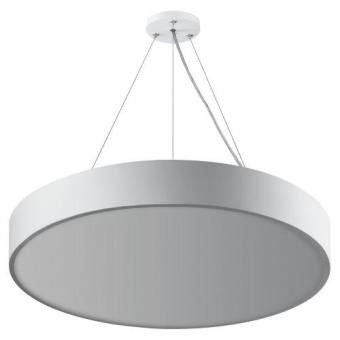 Светильник светодиодный Geometria Ring SPO-132-W-40K-088 88Вт 4000К 6000Лм IP40 800х80 бел. подвесной драйвер внутри ЭРА Б0058902