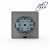 Розетка 1-м СП Pixel IP44 с заземл. с крышкой механизм карбон TOKOV ELECTRIC TKE-PX-R1ZSW1-C14-IP44