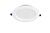 Светильник светодиодный FD 10 R 12W OP 940 D120 WH IP44 G2 144х49х110мм 12Вт 4000К Ra 90 IP44 встраив. даунлайт бел. Русский Свет 11041025539