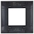 Рамка 1-м SKANDY SK-F01G графит IEK SK-M12-K53