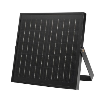 Прожектор светодиодный PFL SOLAR 02 50 6500К GR IP65 ДО с солнечн. панелью и пультом Pro+ JazzWay 5058460